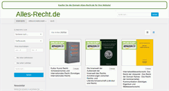 Desktop Screenshot of alles-recht.de